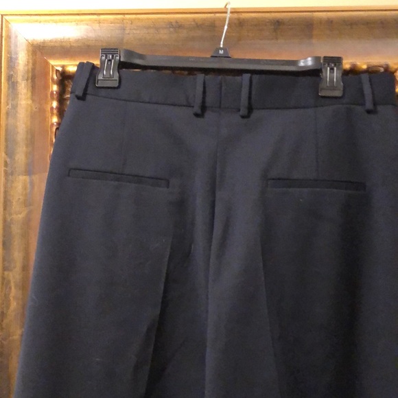 Sandro high waist belt loop zip fly faux back pocket, front pocket trousers - Picture 5 of 11